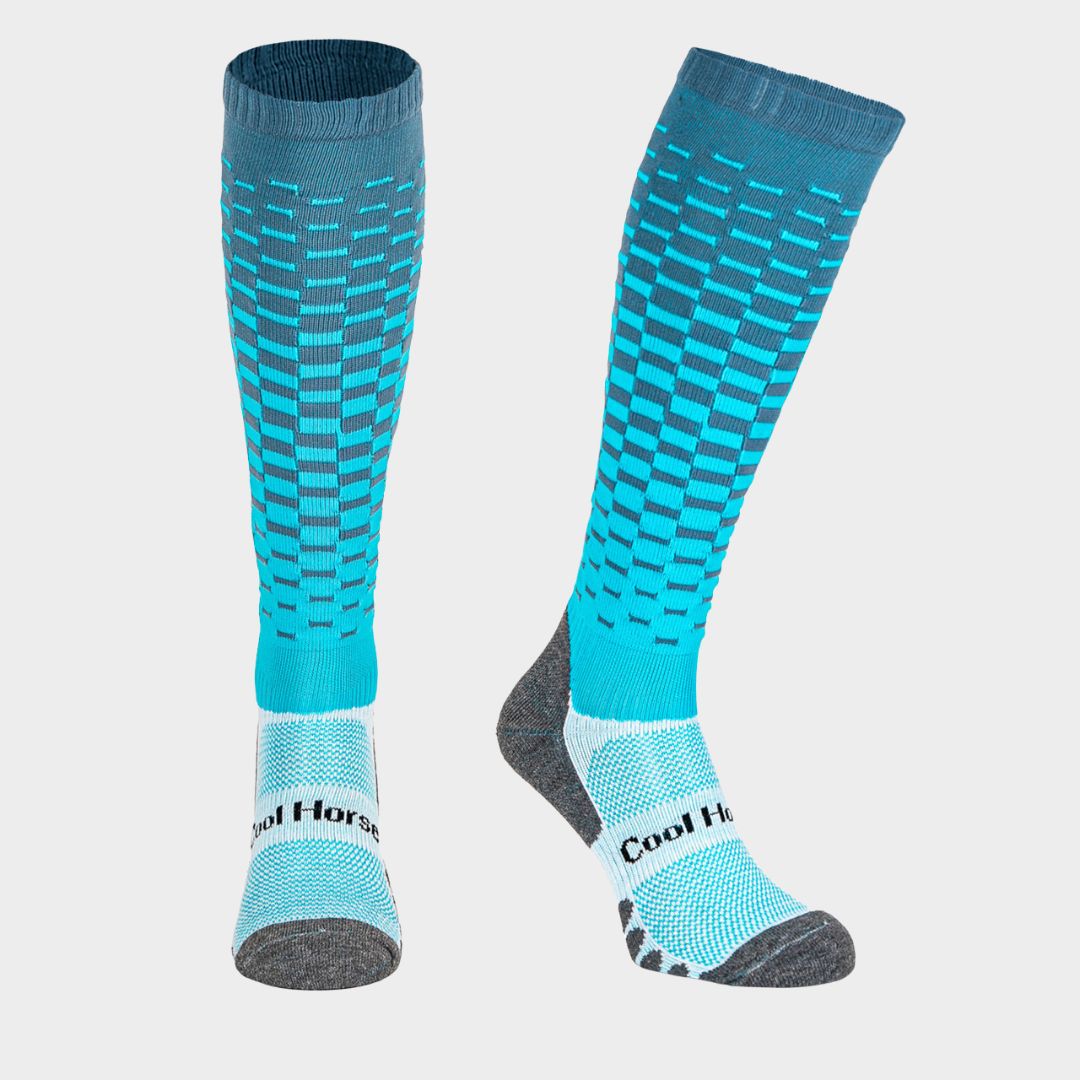 Cool Horse Socks - Stablehorse Range - Blue Fade - UK 12-3