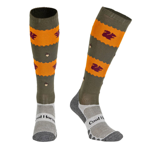 My Horse Shop - Cool Horse Socks - Cool Horse Socks - Stablehorse Range - Red Squirrel