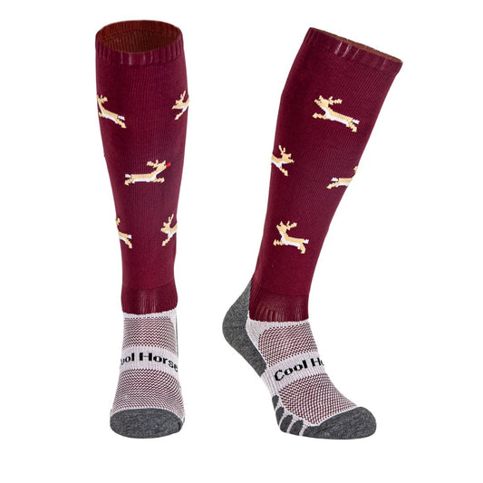 My Horse Shop - Cool Horse Socks - Cool Horse Socks - Stablehorse Range - Reindeer