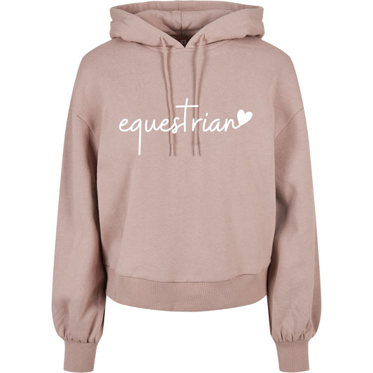 My Horse Shop - My Horse Shop - Dusk Rose Oversized Hoodie - Choice of 4 slogans