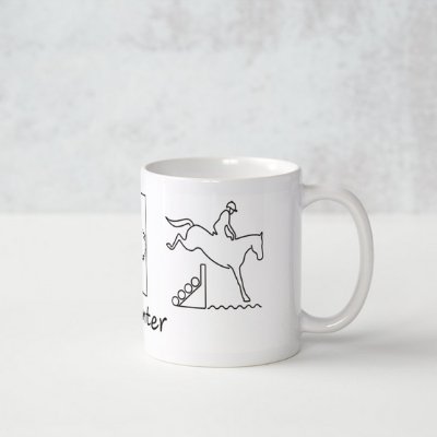 My Horse Shop - My Horse Shop - #eventer - 10oz ceramic mug