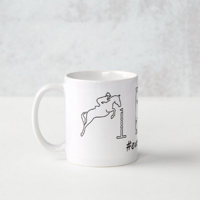 My Horse Shop - My Horse Shop - #eventer - 10oz ceramic mug